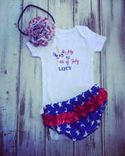 My 1st 4th of July Unicorn Shirt or bodysuit