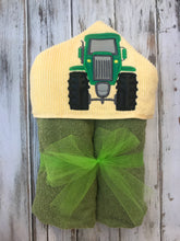 Tractor Hooded Towel
