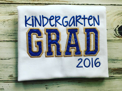 Kindergarten Graduation shirt or Preschool Graduation Shirt