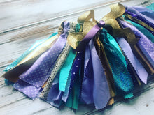 Fabric tutu, lavender, purple and Aqua tutu