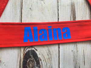 Custom Head tie headband