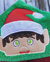 Elf on a shelf Hooded Towel