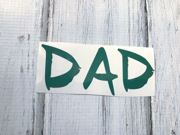 Dad vinyl decal