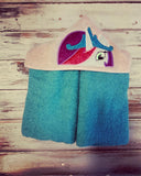 My Little Pony Celestia unicorn hooded towel