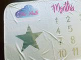 Star Milestone Blanket