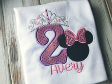 Princess Mouse birthday shirt or bodysuit