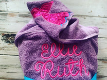 Mermaid Tail Hooded Towel