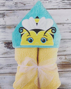 Bumblebee Hooded Towel