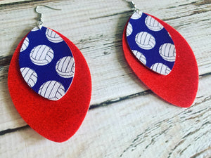 Volleyball Earrings