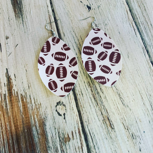 Football Earrings