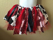 Cowgirl fabric tutu skirt