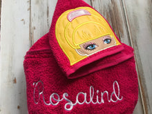 Doll Hooded Towel