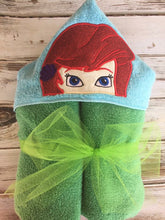 The Little Mermaid Hooded Towel