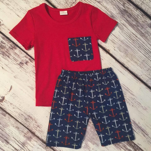 Boys anchor outfit