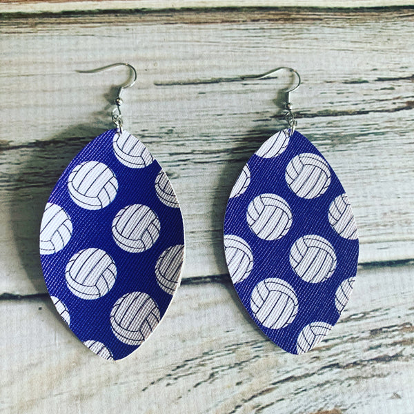 Volleyball Earrings