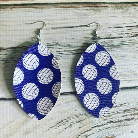 Volleyball Earrings
