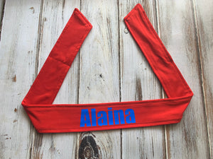 Custom Head tie headband