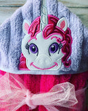 Unicorn hooded towel