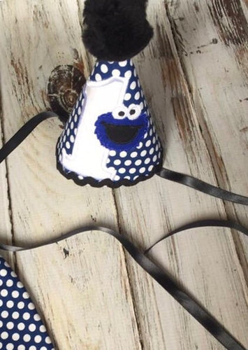 Cookie Monster birthday hat