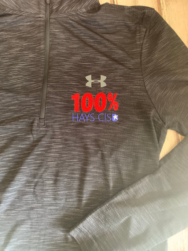 100% Hays Embroidered Logo