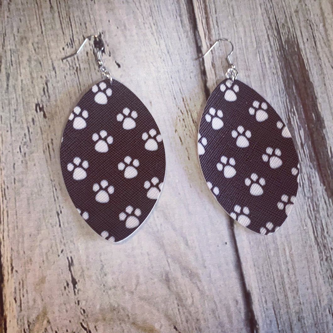 Paw Print Earrings