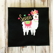Llama Birthday Shirt