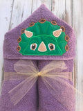Dinosaur Stegosaurus Hooded Towel