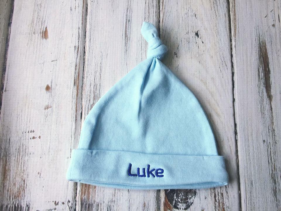 Infant knitted hat
