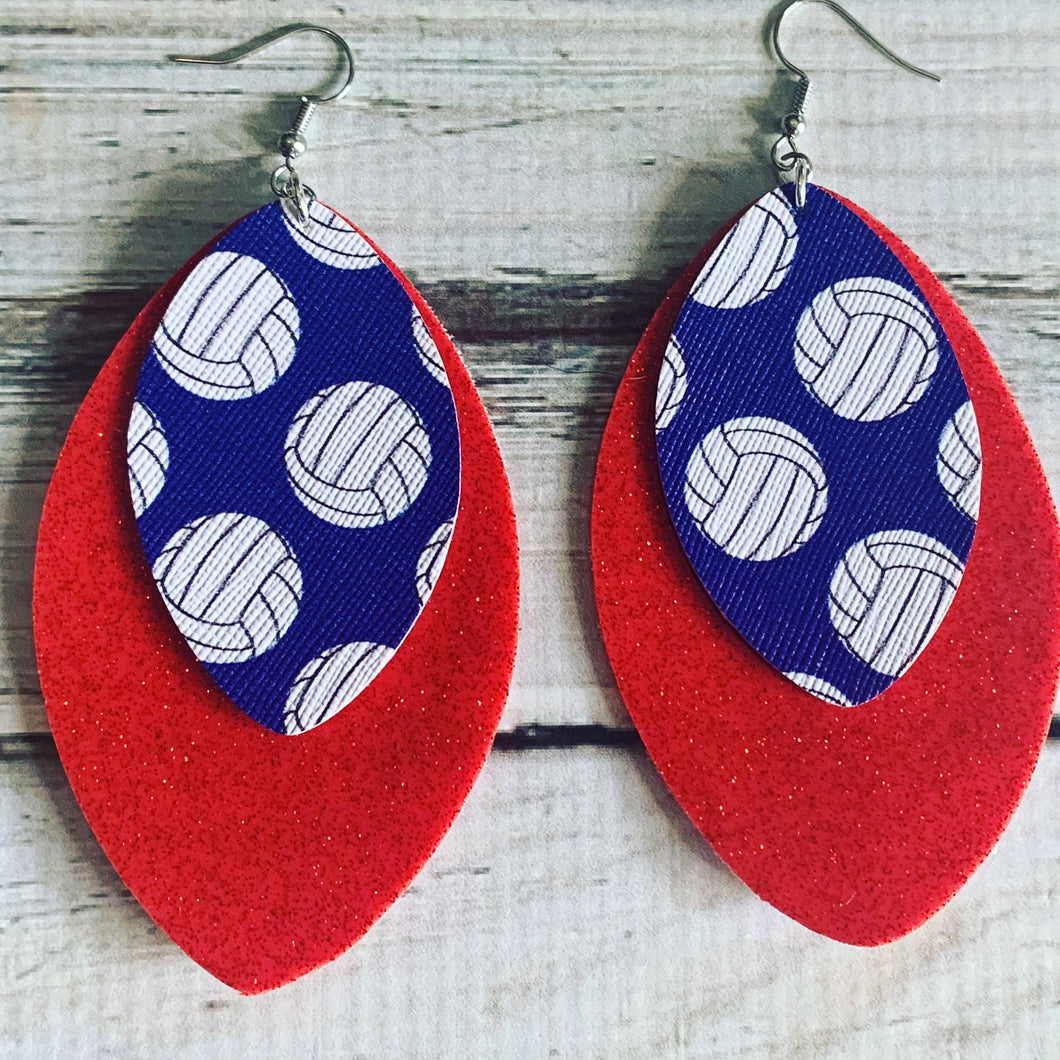 Volleyball Earrings