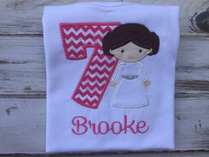 Princess Leia Birthday shirt