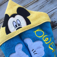 Mickey Mouse hooded towel