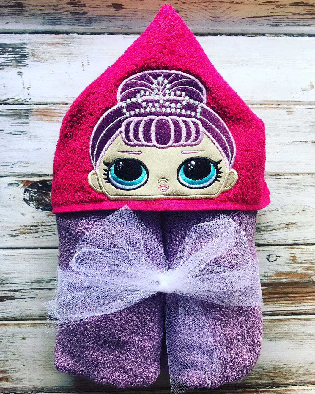 LOL Doll hooded towel