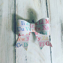 Back to school Leather Bow