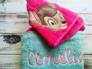 Bambi Hooded Towel