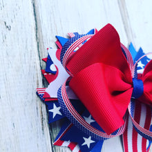 4th Of July Over the Top Bow