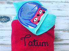 Ladybug heroine Hooded Towel