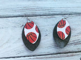 Basketball Earrings
