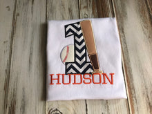 Baseball 1st Birthday Shirt