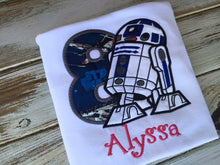 R2D2 8th birthday shirt