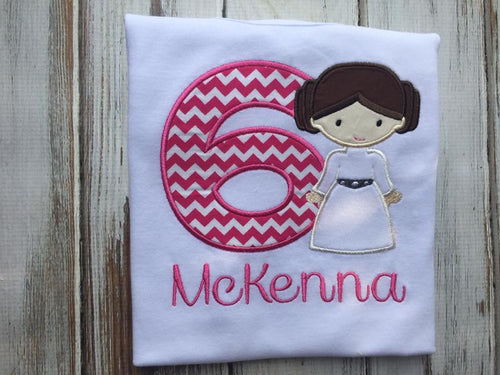 Princess Leia Birthday shirt