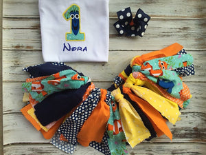 Dory birthday outfit