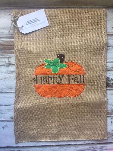 Happy Fall Garden Flag
