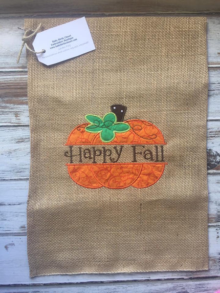 Happy Fall Garden Flag