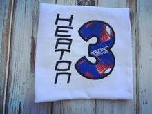 Spiderman birthday shirt