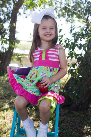 School print boutique outfit