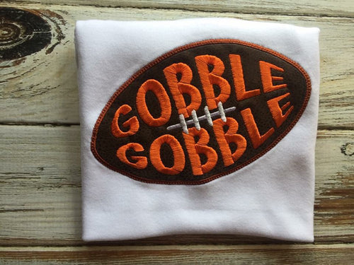Gobble Gobble Football shirt or onesie