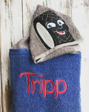 Race car Tire Hooded Towel