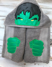 Hulk Hooded Towel