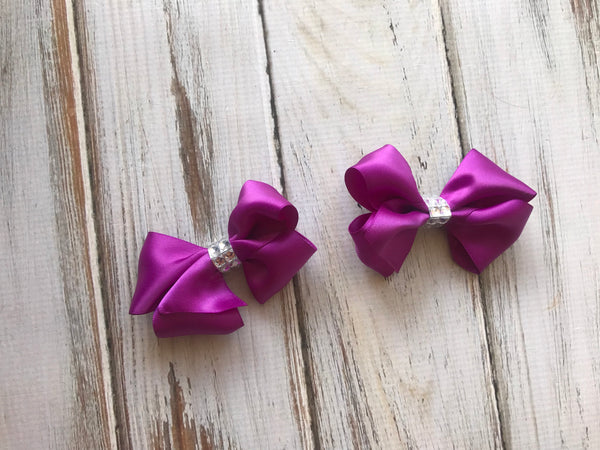 Small Purple Bow