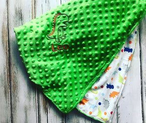 Dinosaur Baby Blanket